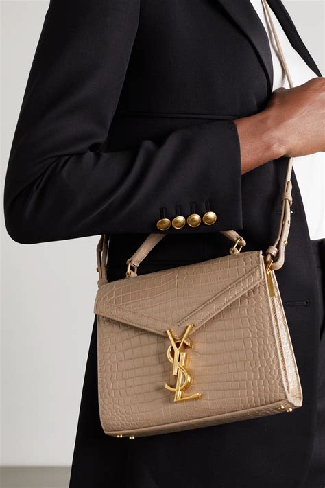 ysl mini cassandra croc|ysl mini cassandra bag.